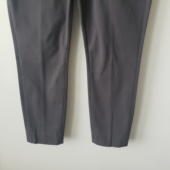 Everlane gray the side-zip stretch cotton pants size 10 - Picture 4 of 6